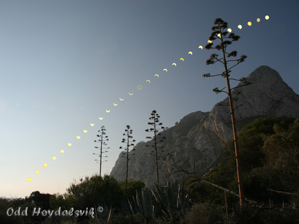 Annular Solar Eclipse 2005