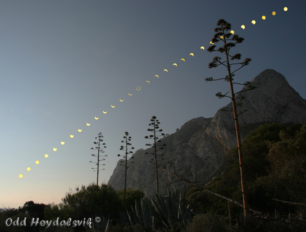 Annular Solar Eclipse 2005