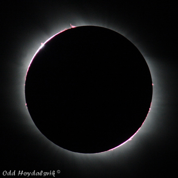 Inner corona, Eclipse 2006