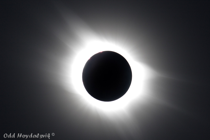 Totality, outer corona, Eclipse 2006