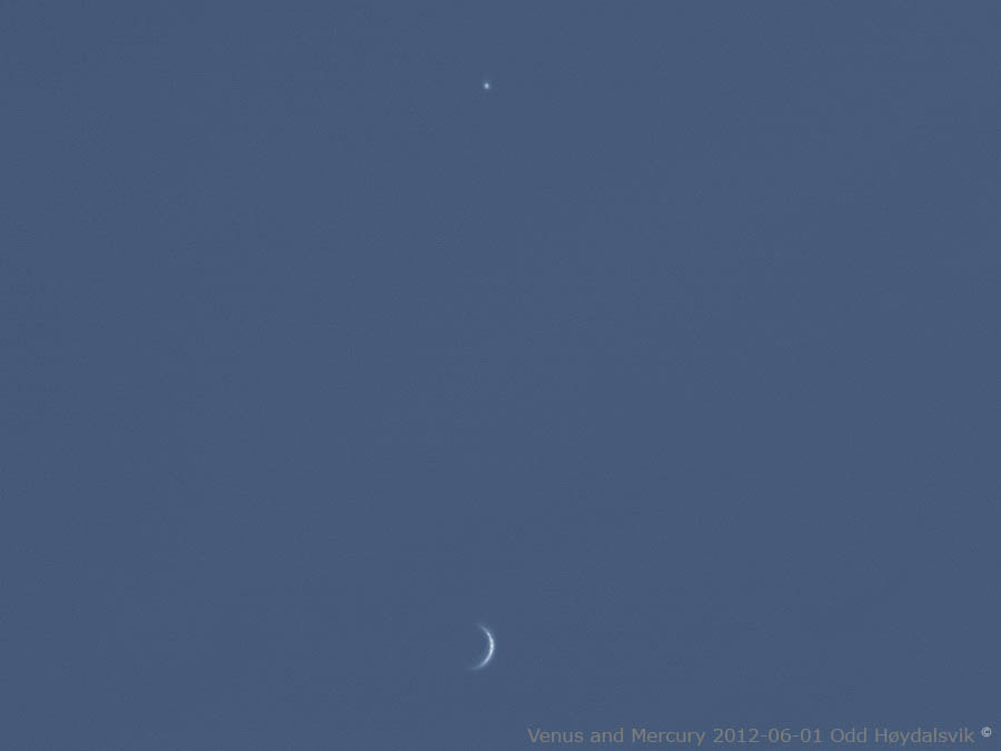 Venus and Mercury