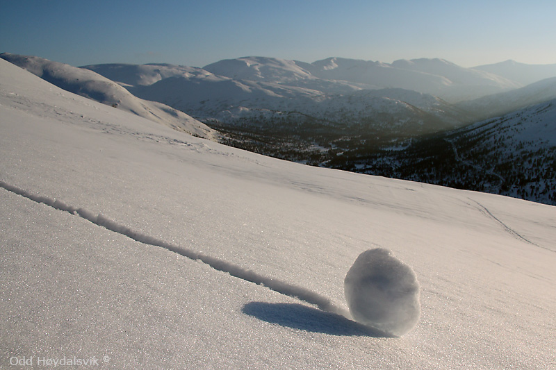 Vinter på Mjølfjell