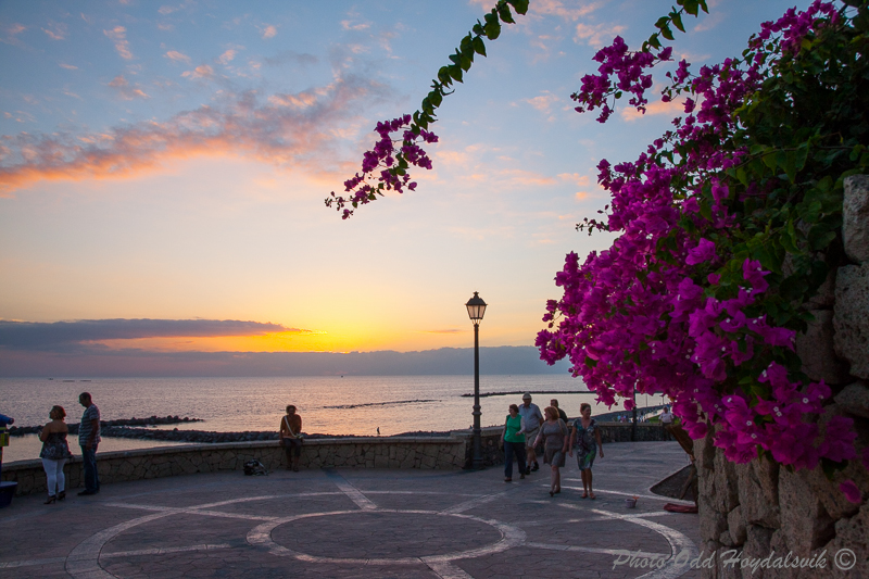 Sunset at Las Americas